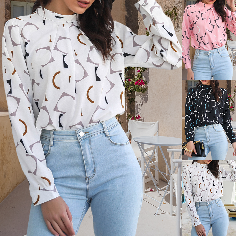 Long Sleeve Printed Shirt