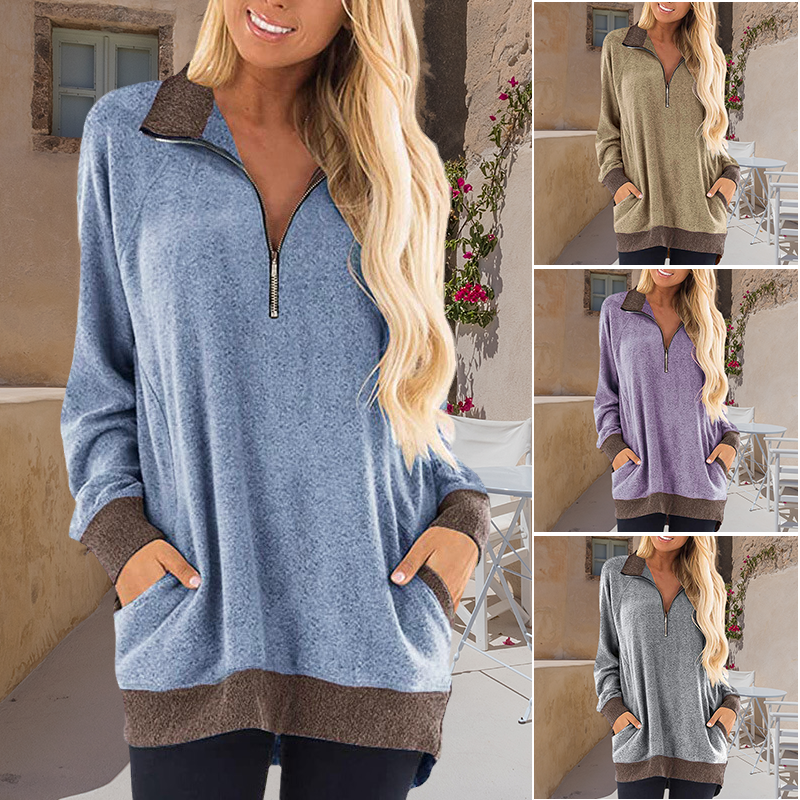 Zipped Pocket Sweatshirt