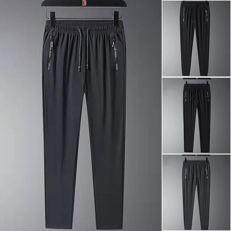 Men's Casual Ice Silk Sweatpants