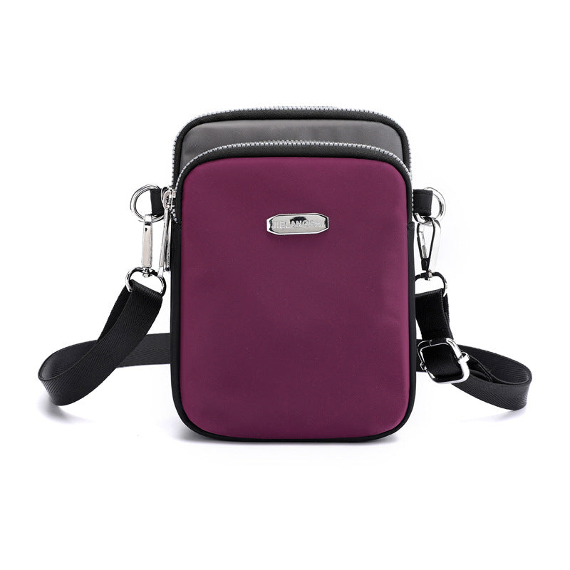 Three-layer Large Phone Bag