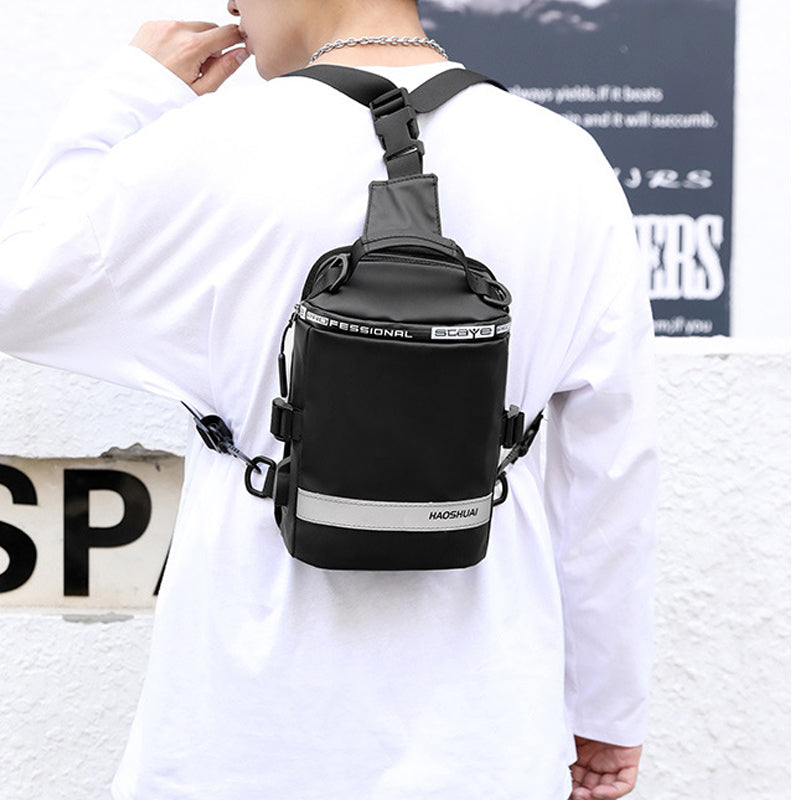 New multifunctional anti-theft men's chest bag