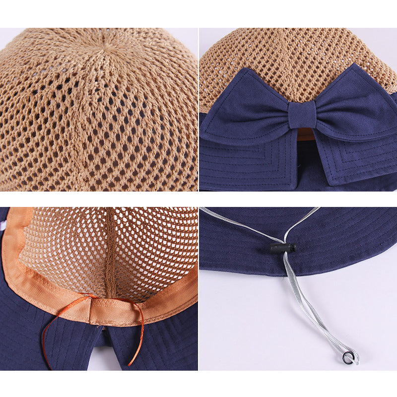 Summer Foldable Mesh Sun Protection Fisherman‘s Hat