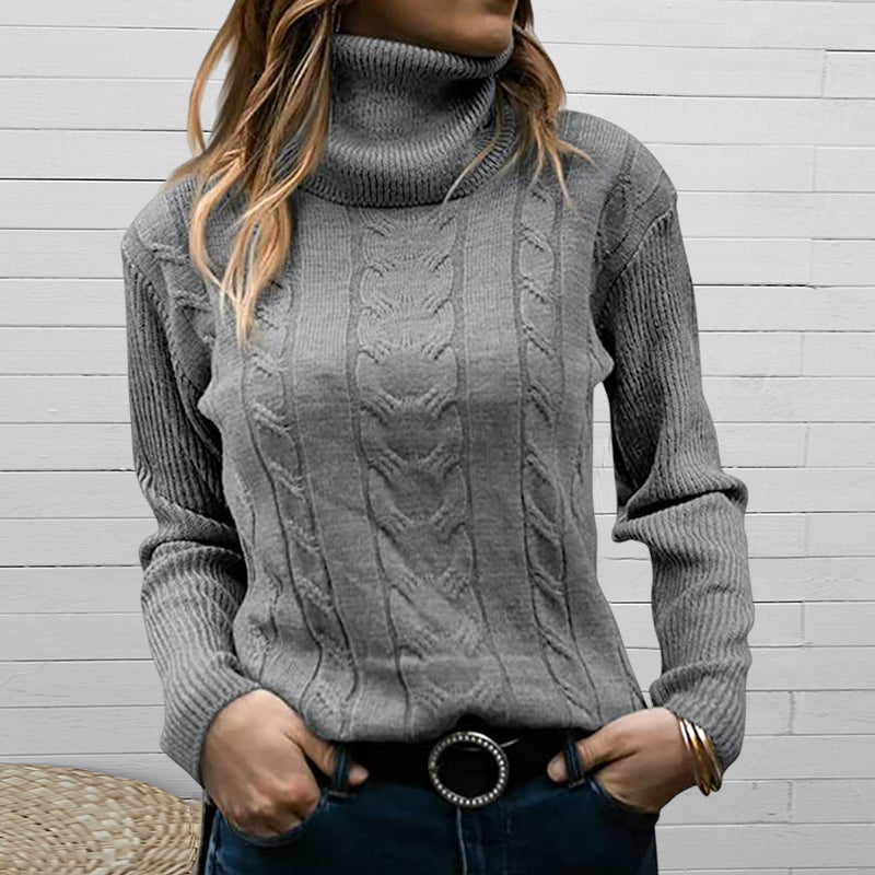 Knitted Vintage Cable Sweater