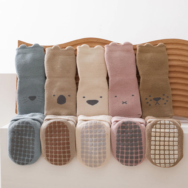 Autumn Winter Baby Socks Children Floor Socks