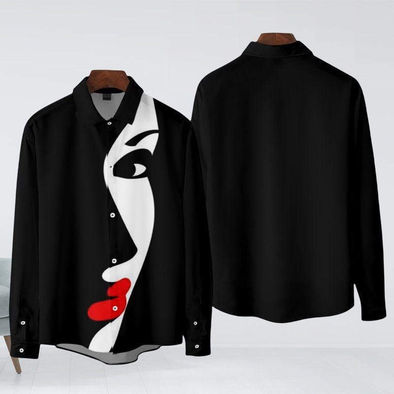 Cotton Linen Long-sleeved Casual Shirt