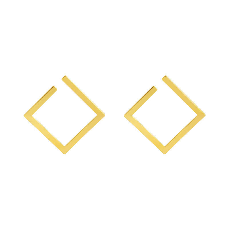 SQUARE HOOP EARRINGS