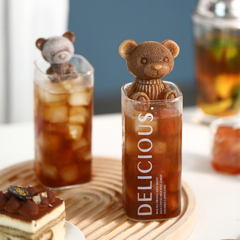 3D Teddy Bear Ice Cube Maker