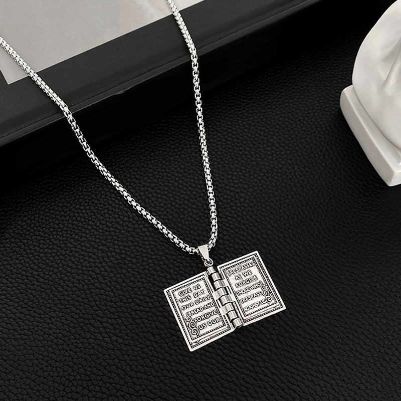 Tiny Bible Necklace