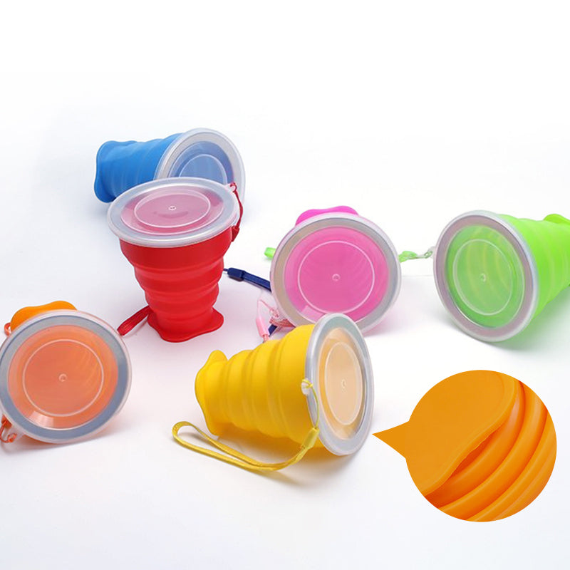 Retractable Folding Cup