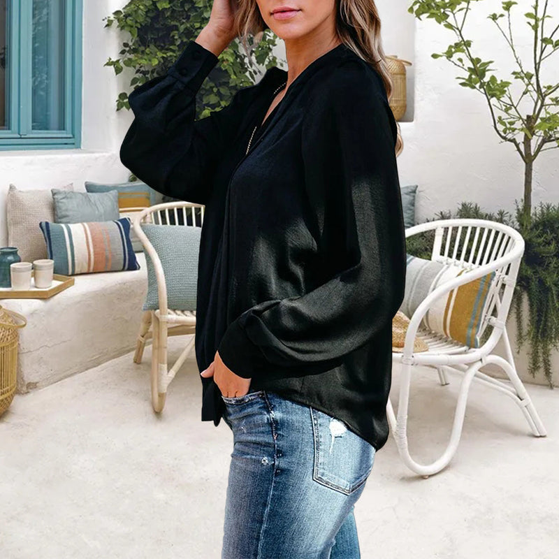 Women's Casual Blouse Chiffon Shirt