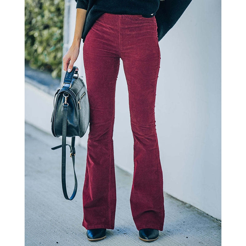 Corduroy Flare Lounge Pants