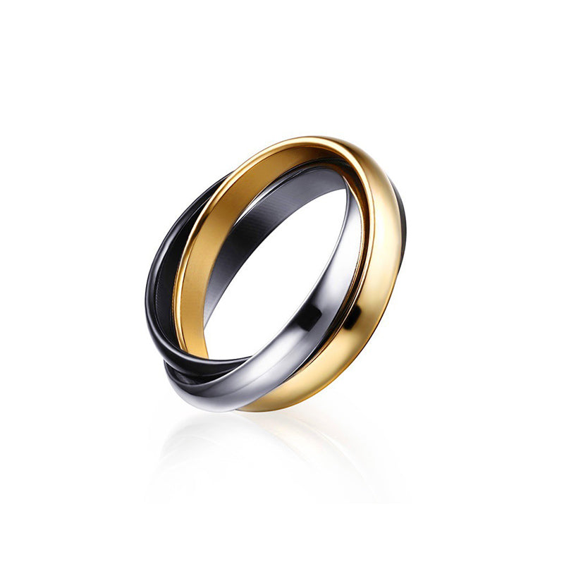 Anxiety Relieving Triple Interlocking Ring
