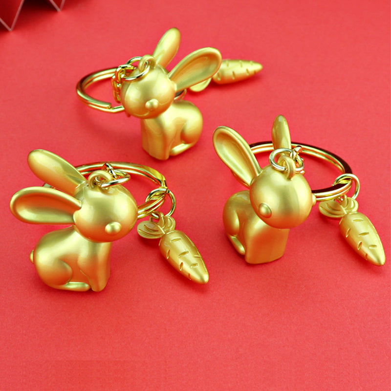 Carrot Rabbit Keychain