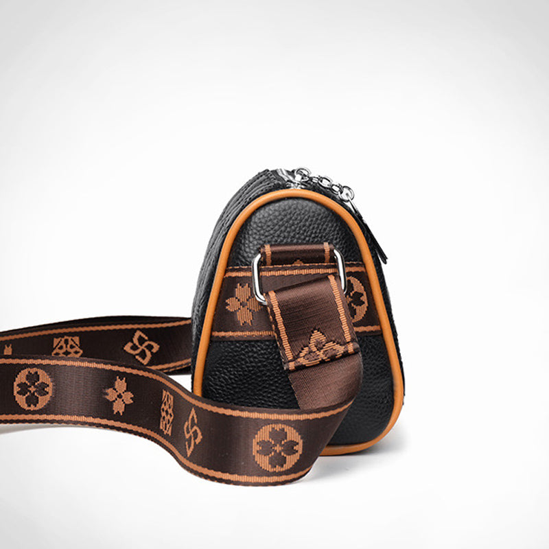 Lingge Cowhide Pillow Bag