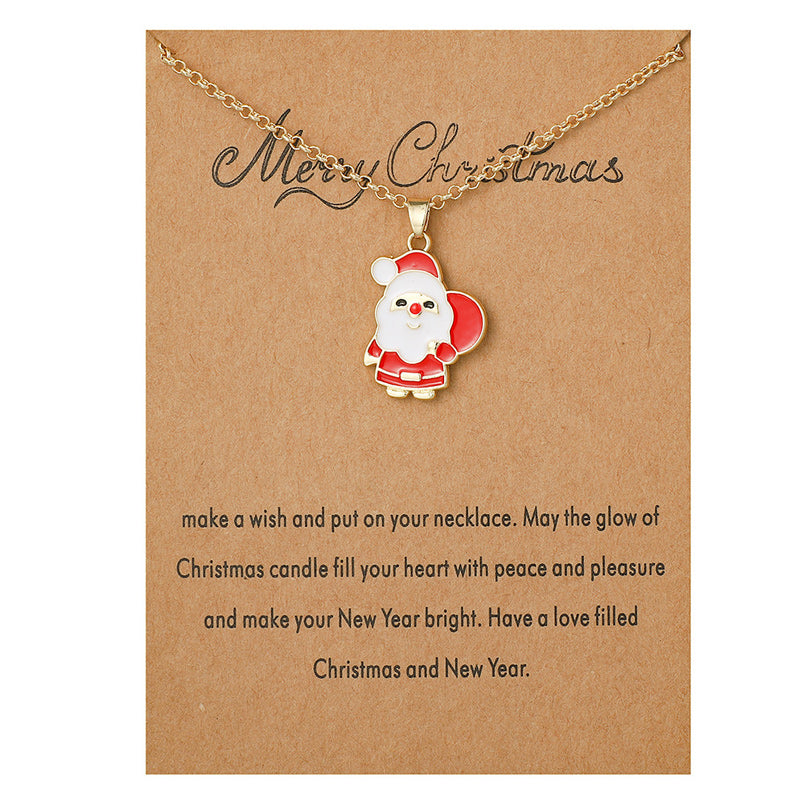 Christmas Ornament Necklaces