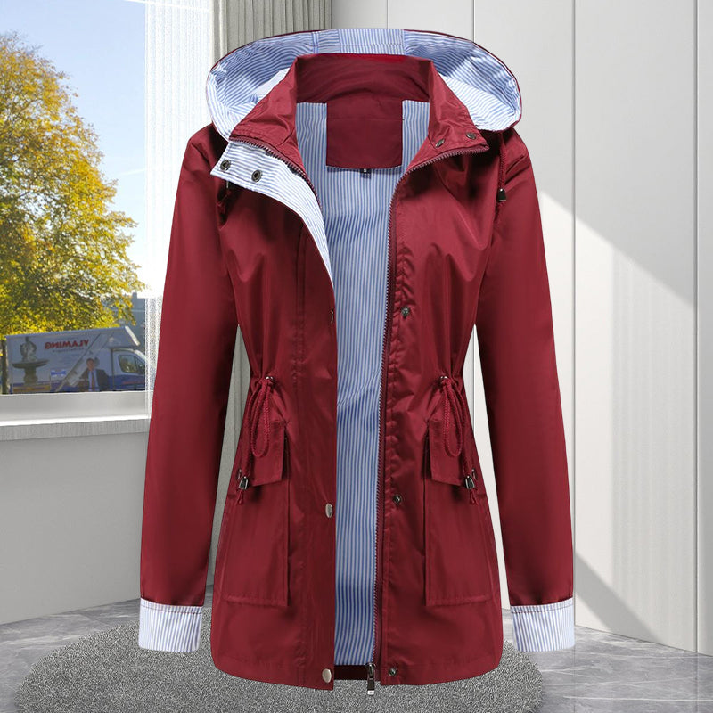 Waist Trench Coat