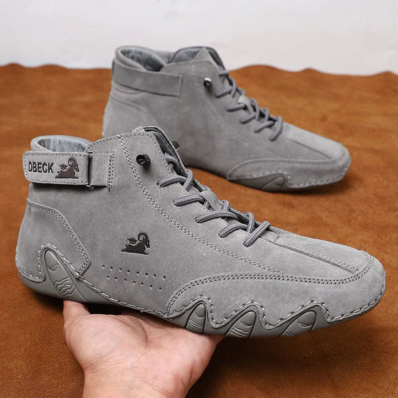 Fashionable Monochromatic Martin Boots