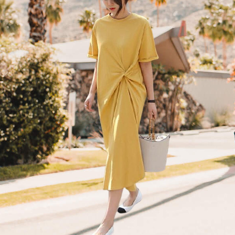 Plus Size Loose Casual Long T-shirt Dress