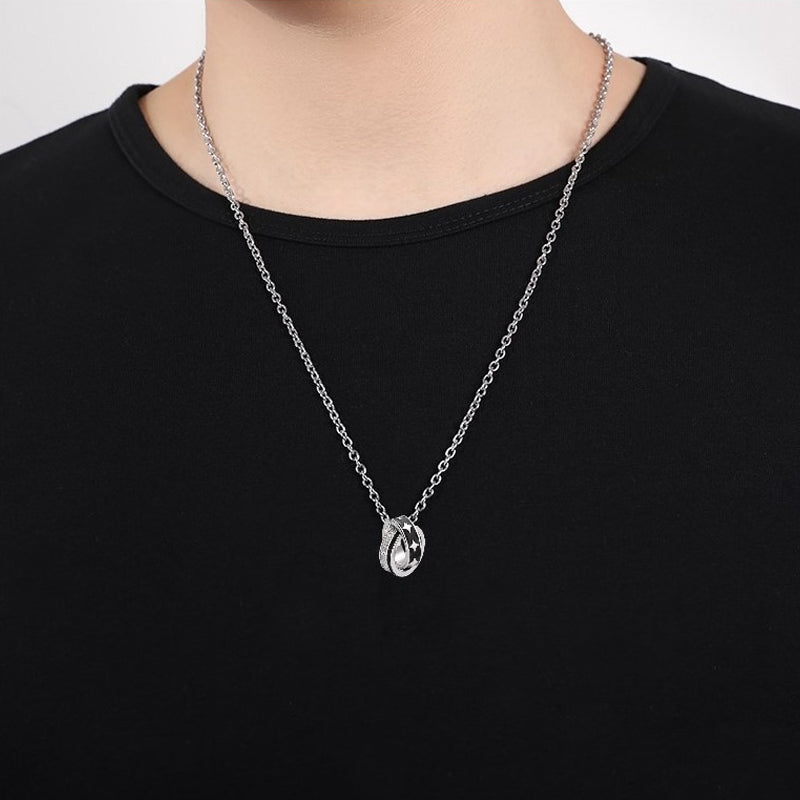 Interlocking Round Necklace