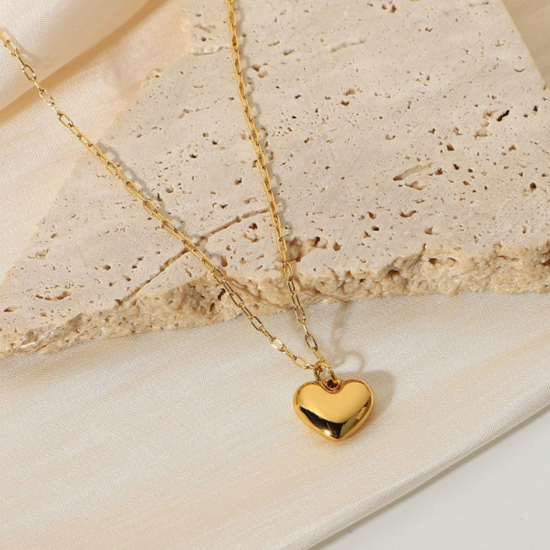 Gold Heart Necklace