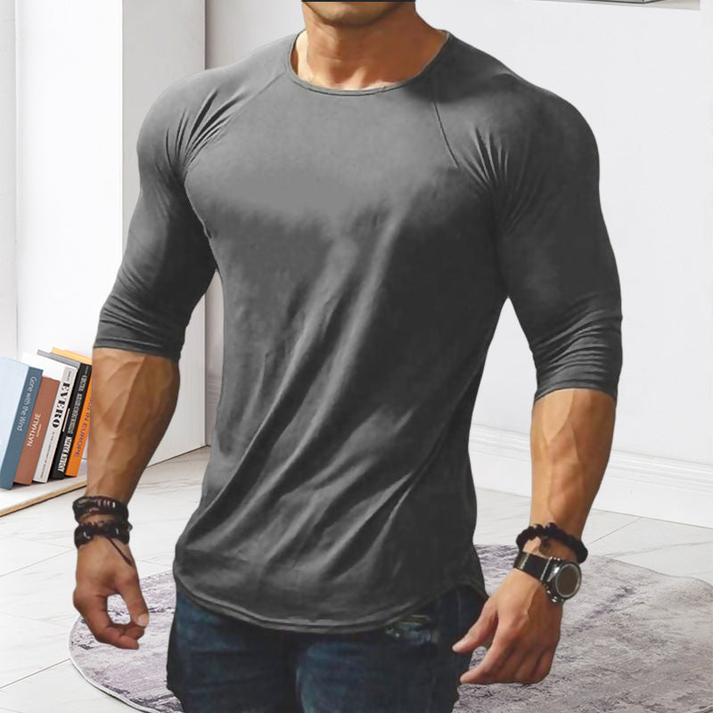 Men's Patchwork Bottom Shirt