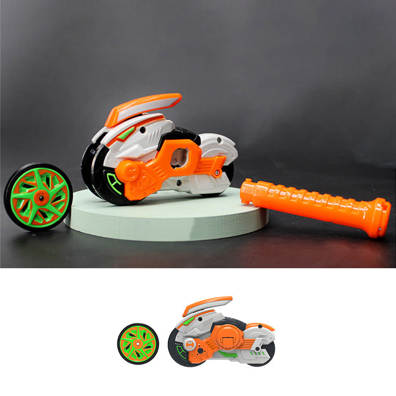 New Motorcycle Wheel Kids Battle Toys