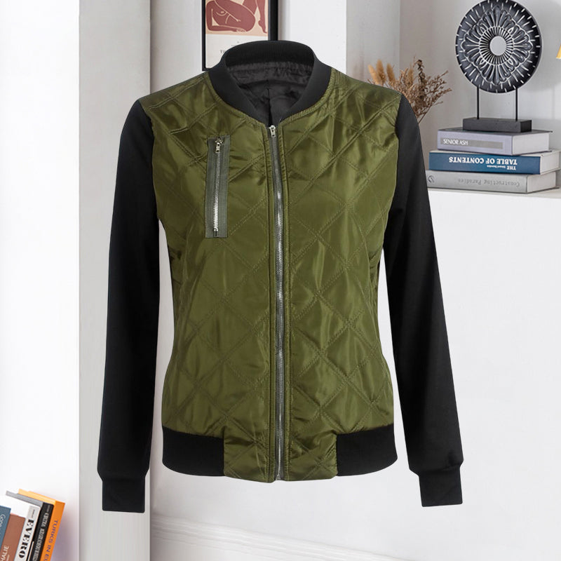 Fashion Zip Padded Jacket