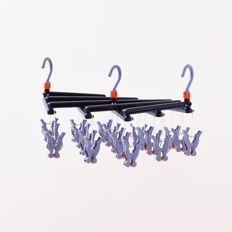 Foldable Multi-functional Multi-head Drying Stand