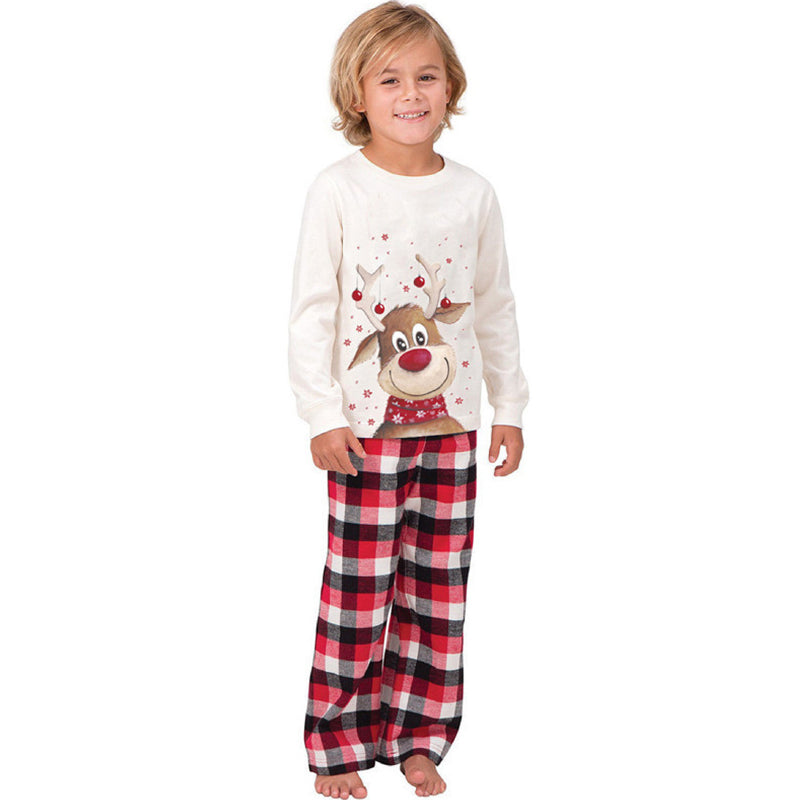 Elk Print Parent-child Outfit