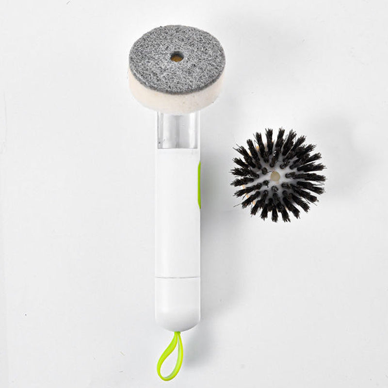 Multi-functional Long-handle Liquid-filled Cleaning Brush