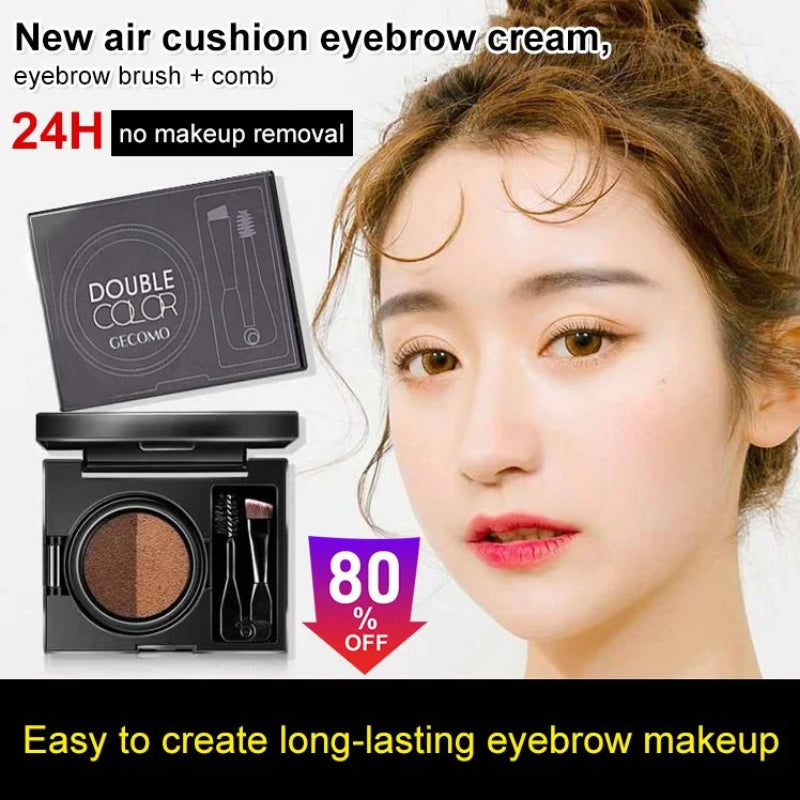 Two-color Matte Eyebrow Cream