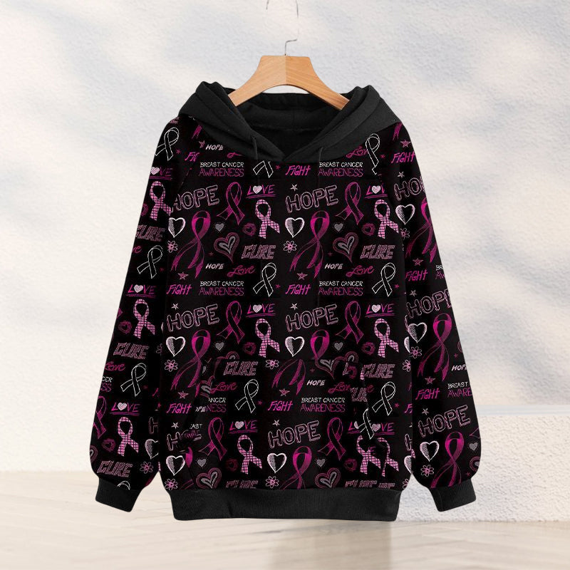 Pumpkin Print Long Sleeve Sweatshirt