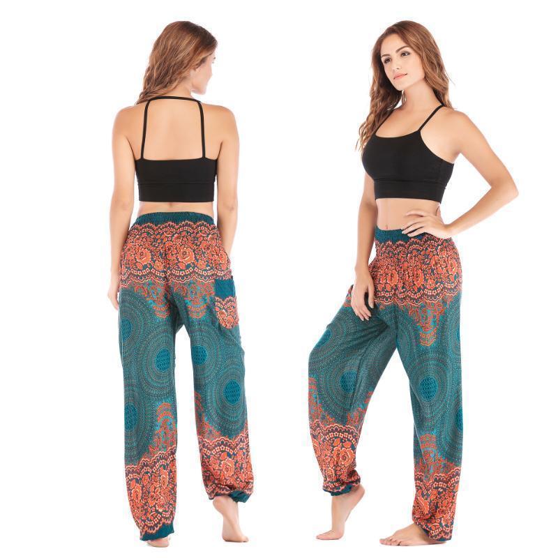 Summer Loose Yoga Pants for Ladies