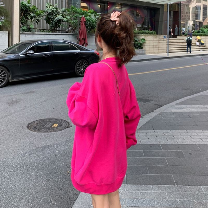 Fleece Padded Sweatshirt