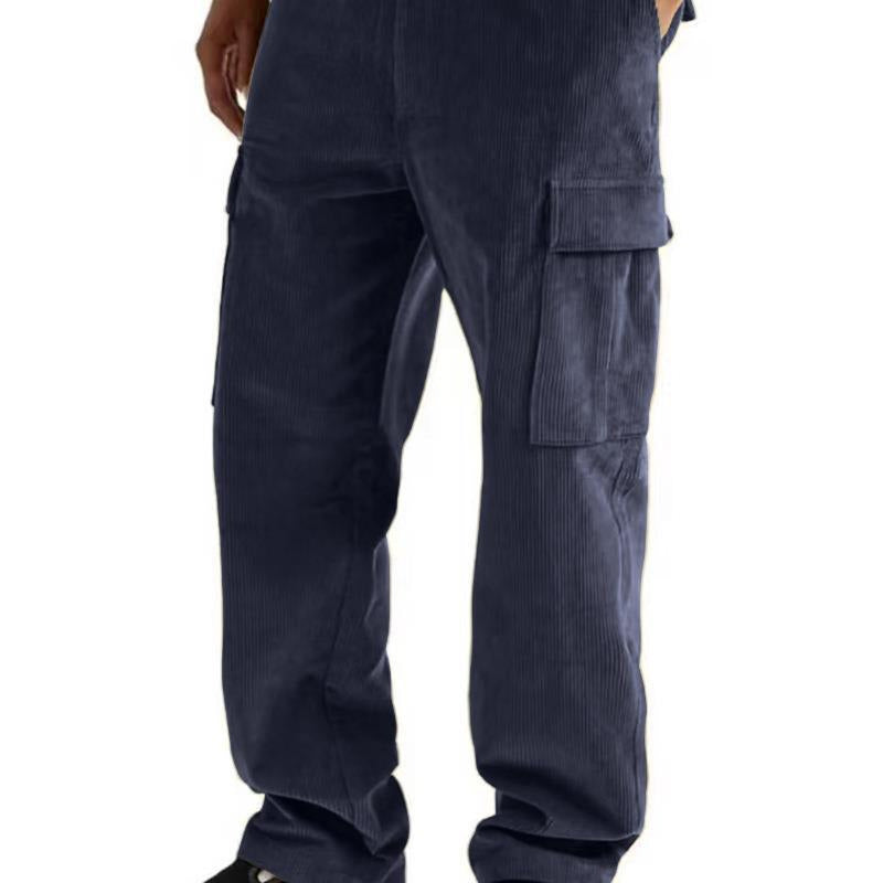 Corduroy Straight Casual Pants