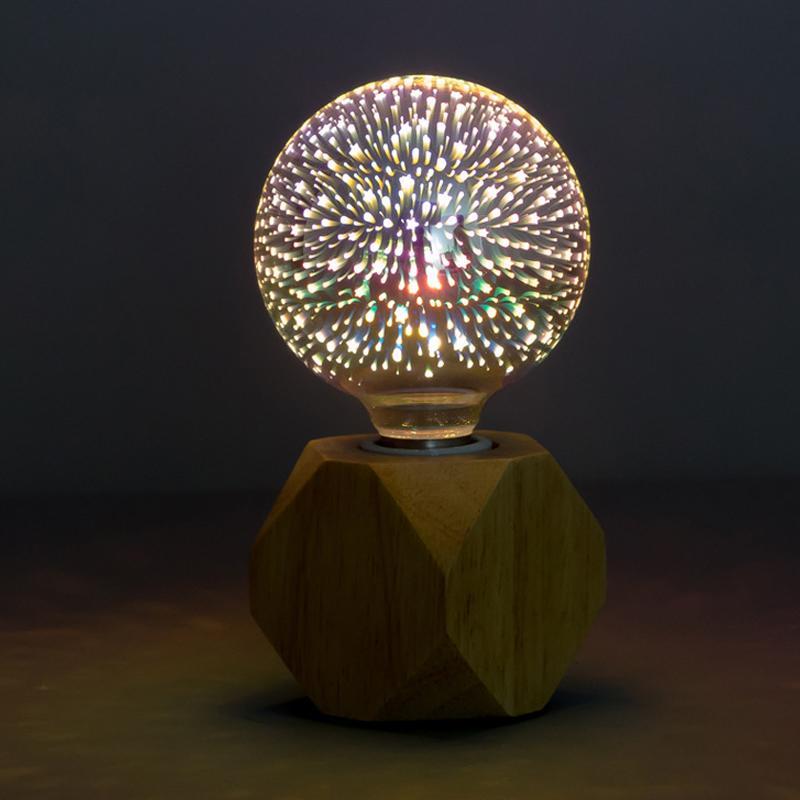 3D Fireworks Decorative LED Light Bulb