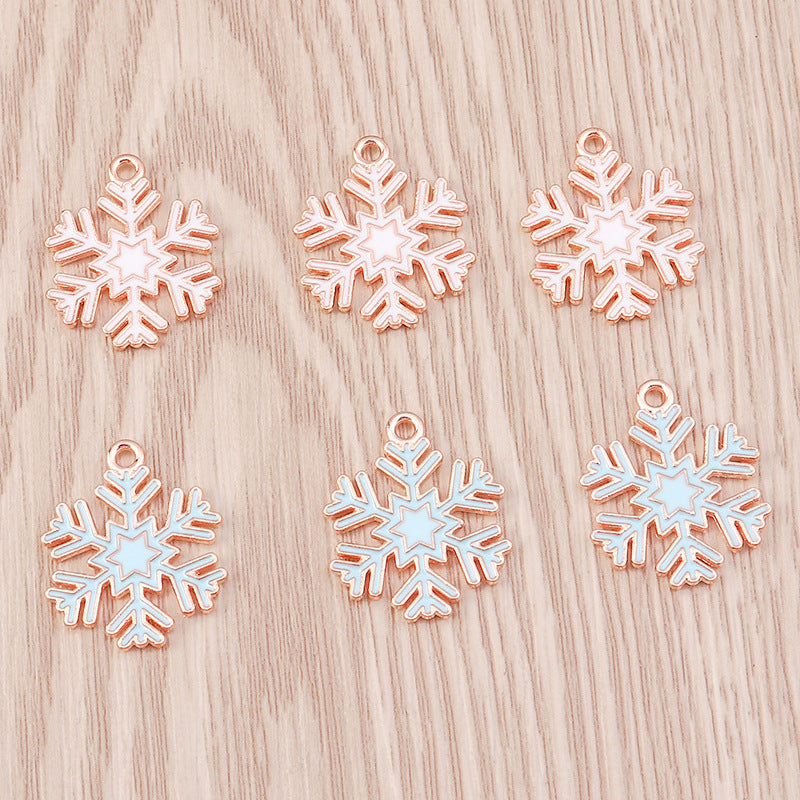 Christmas Snowman Snowflake Decoration Pendant