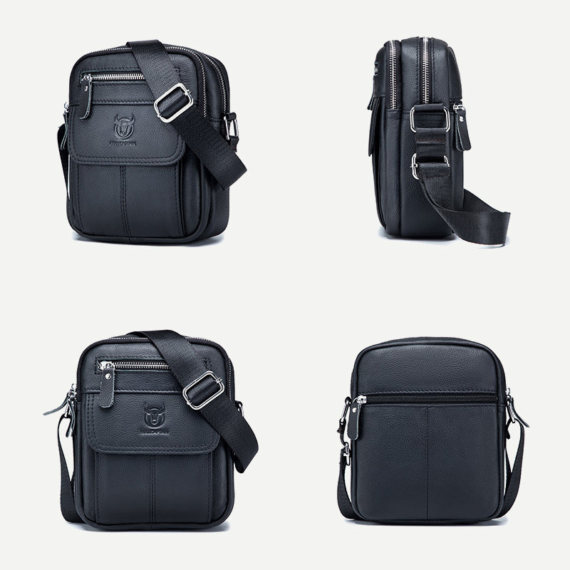 PU Leather Crossbody Bag for Men