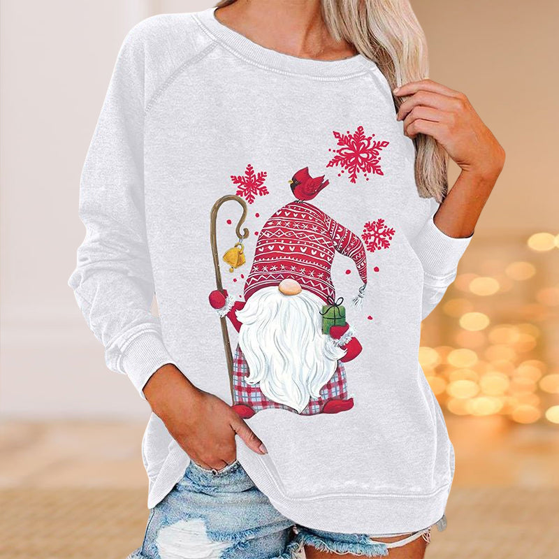 Santa Snowflake Sweatshirt