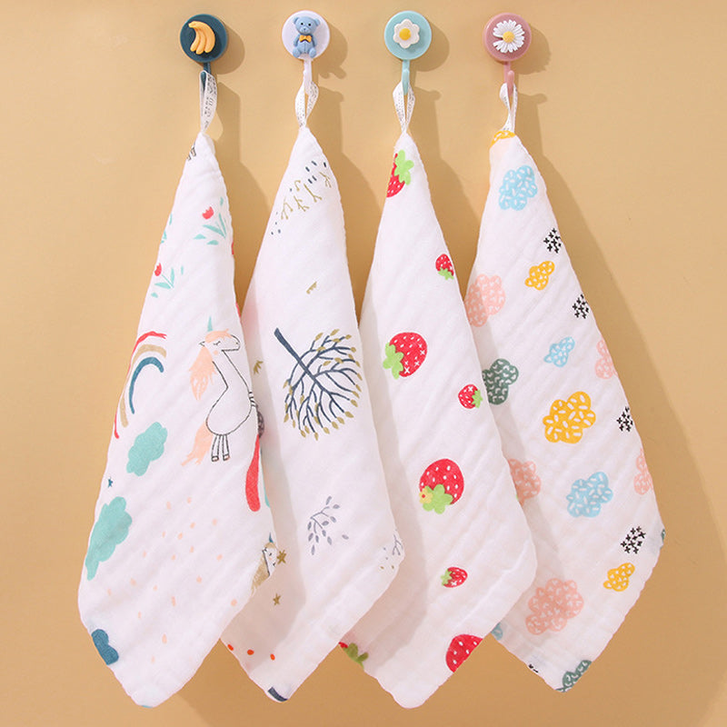 Baby Cartoon cotton gauze towel