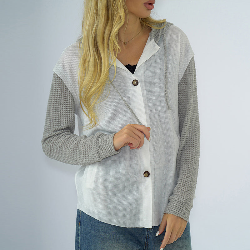 Single Breasted Long Sleeve Jacket