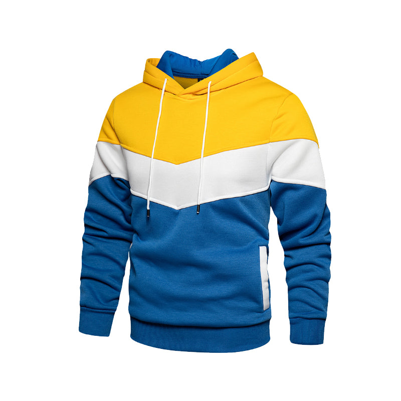 Men's Colorblock Fashion Fleece Sweatshirt