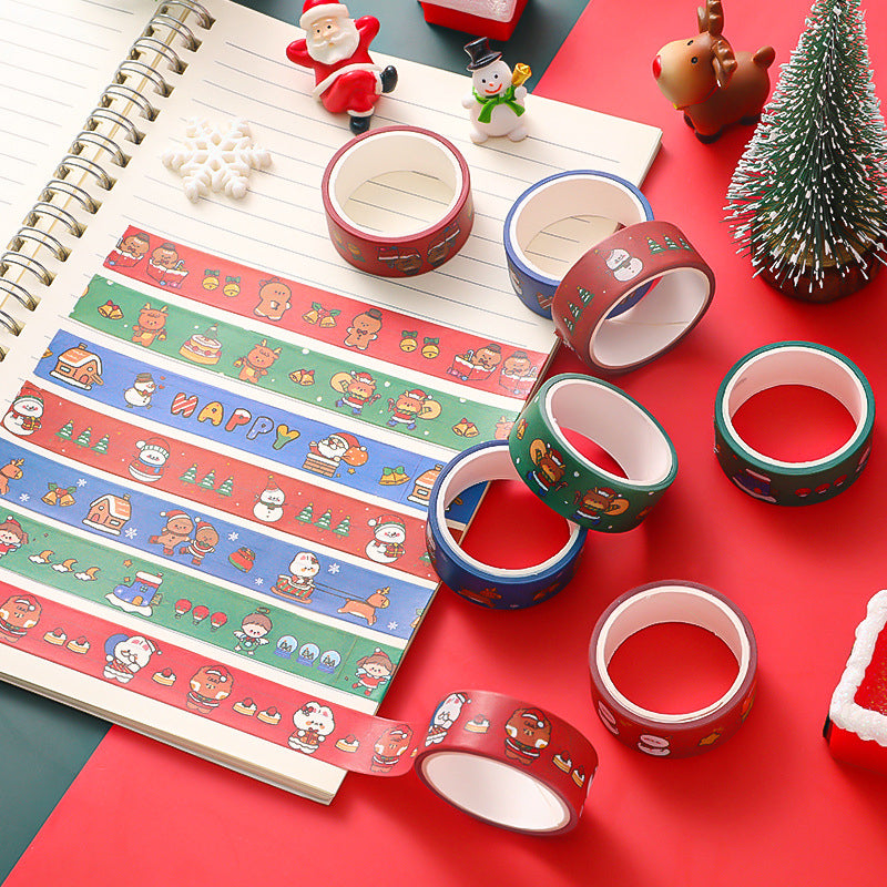 Cartoon Christmas Washi Tape