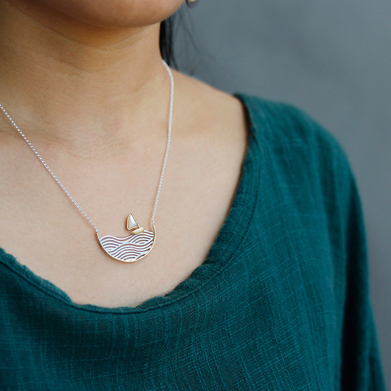 Sailboat Necklace