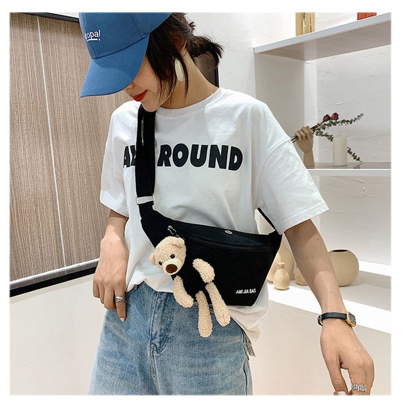 Cartoon Bear Shoulder Bag