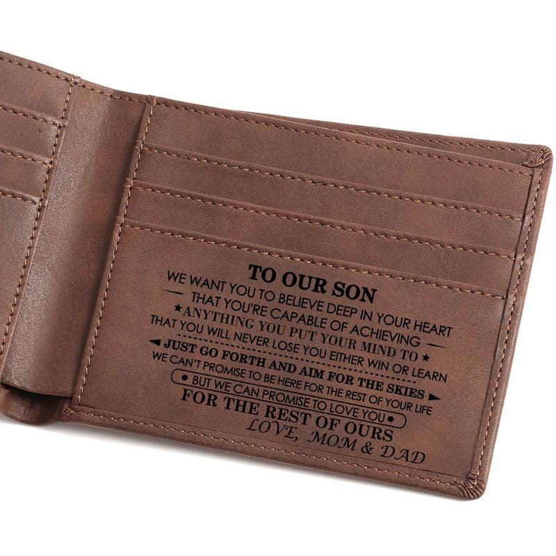 You Will Never Lose - Top-grain Leather Wallet