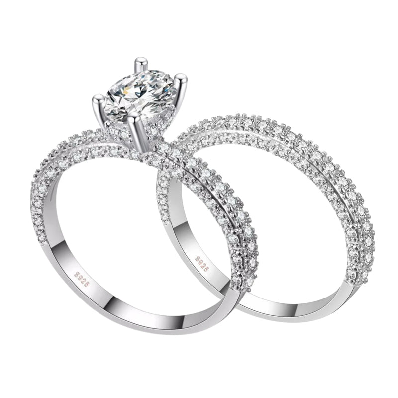 Custom Prong-Set Diamond Ring