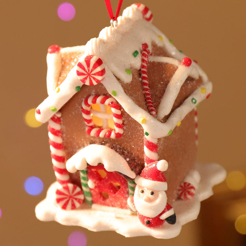 Soft Clay LED Glowing Christmas House