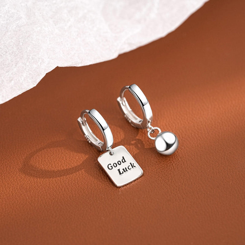 Lucky Alphabet Earrings