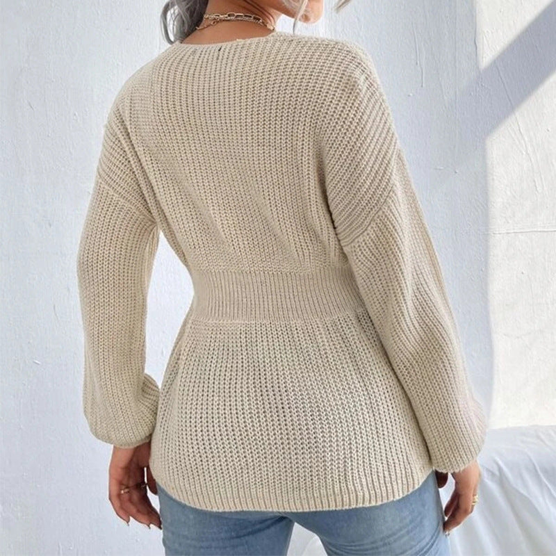 Women’s Ruffle Trim Sweater